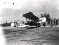 Armstrong Whitworth Argosy II, City of Edinburgh, of Imperial Airways at Croydon Airport. Image courtesy of NAL/RAeS